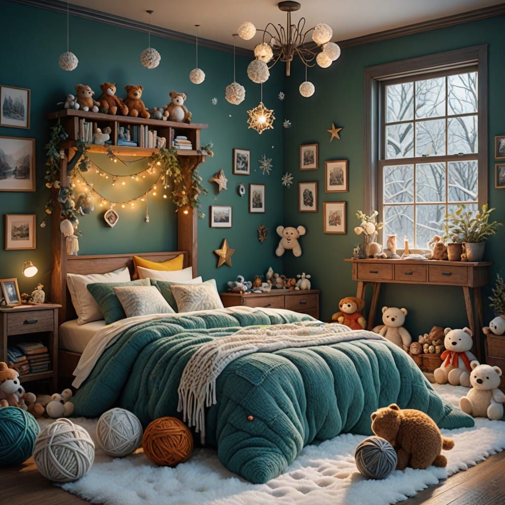 Cuddly Haven in a Winter Wonderland