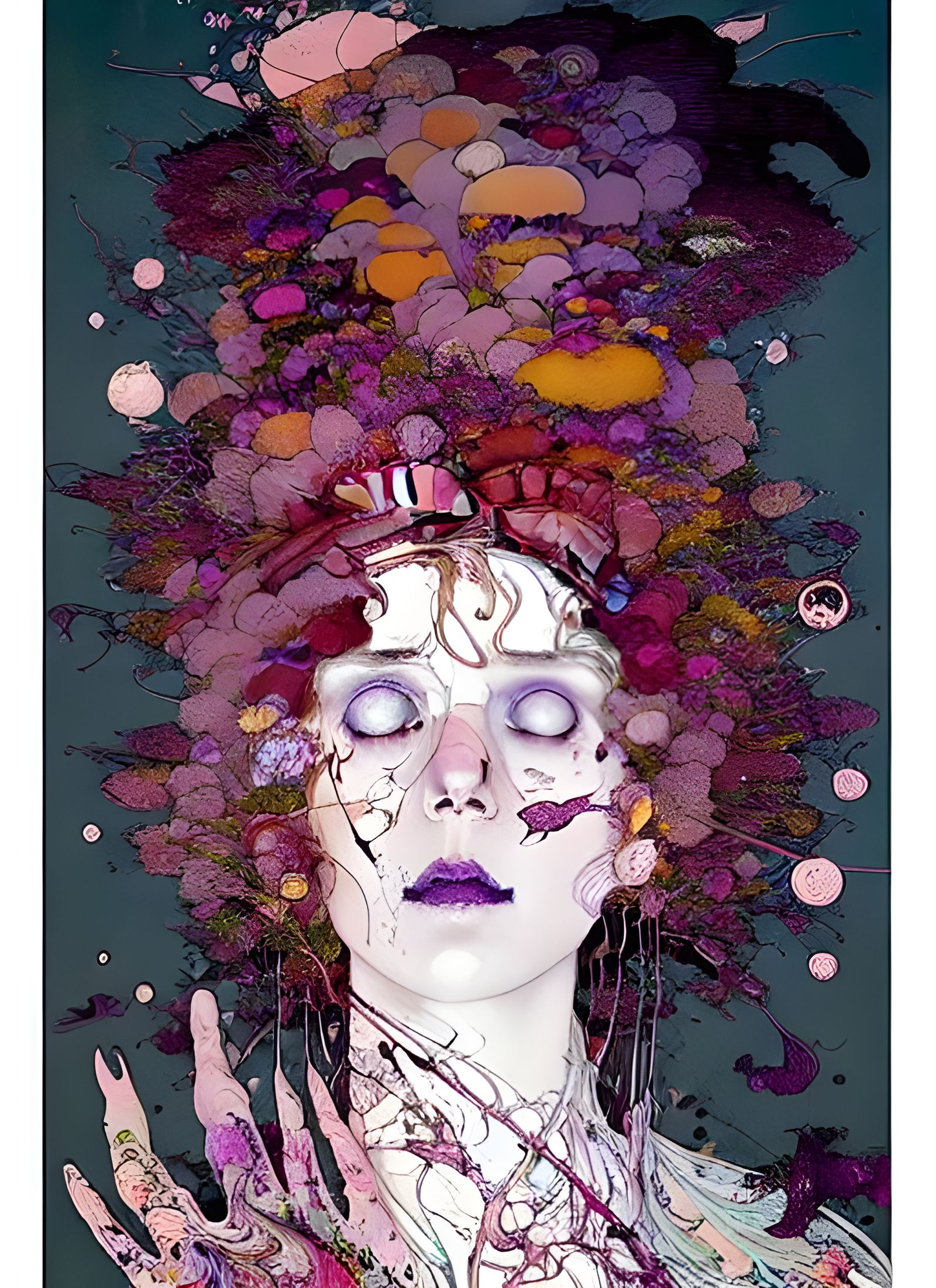 Tragic Beauty Rendered in Deep Color