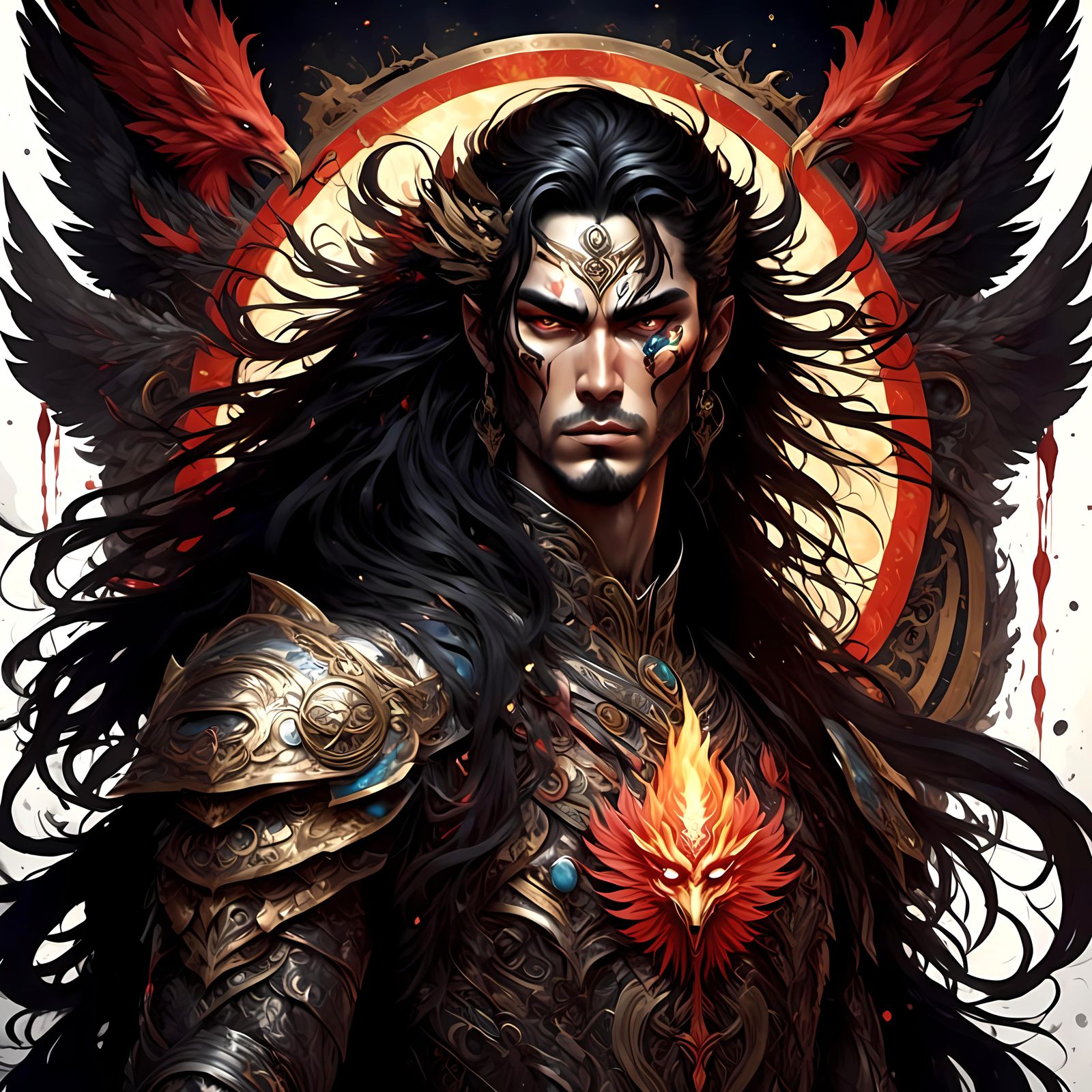 Hyresu faces the dark paladin, Rokem Pall