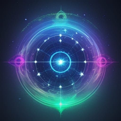 Dreamweaver in a Fantasy Landscape