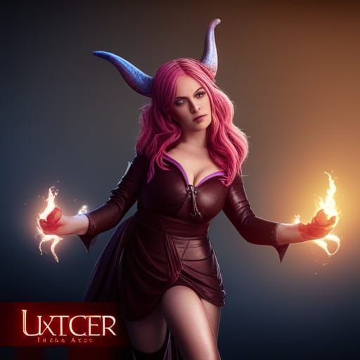 Grace as Trixie from Lucifer: Detailed Matte Painting