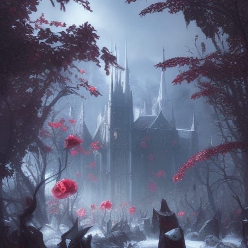 Fae Jewel Capital City in High Gothic Style