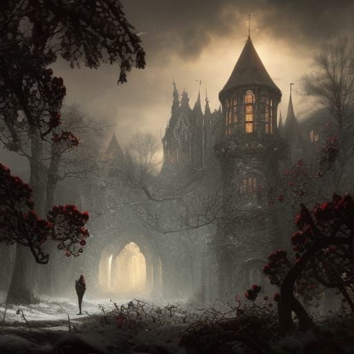 Fae Jewel Capital City in High Gothic Style