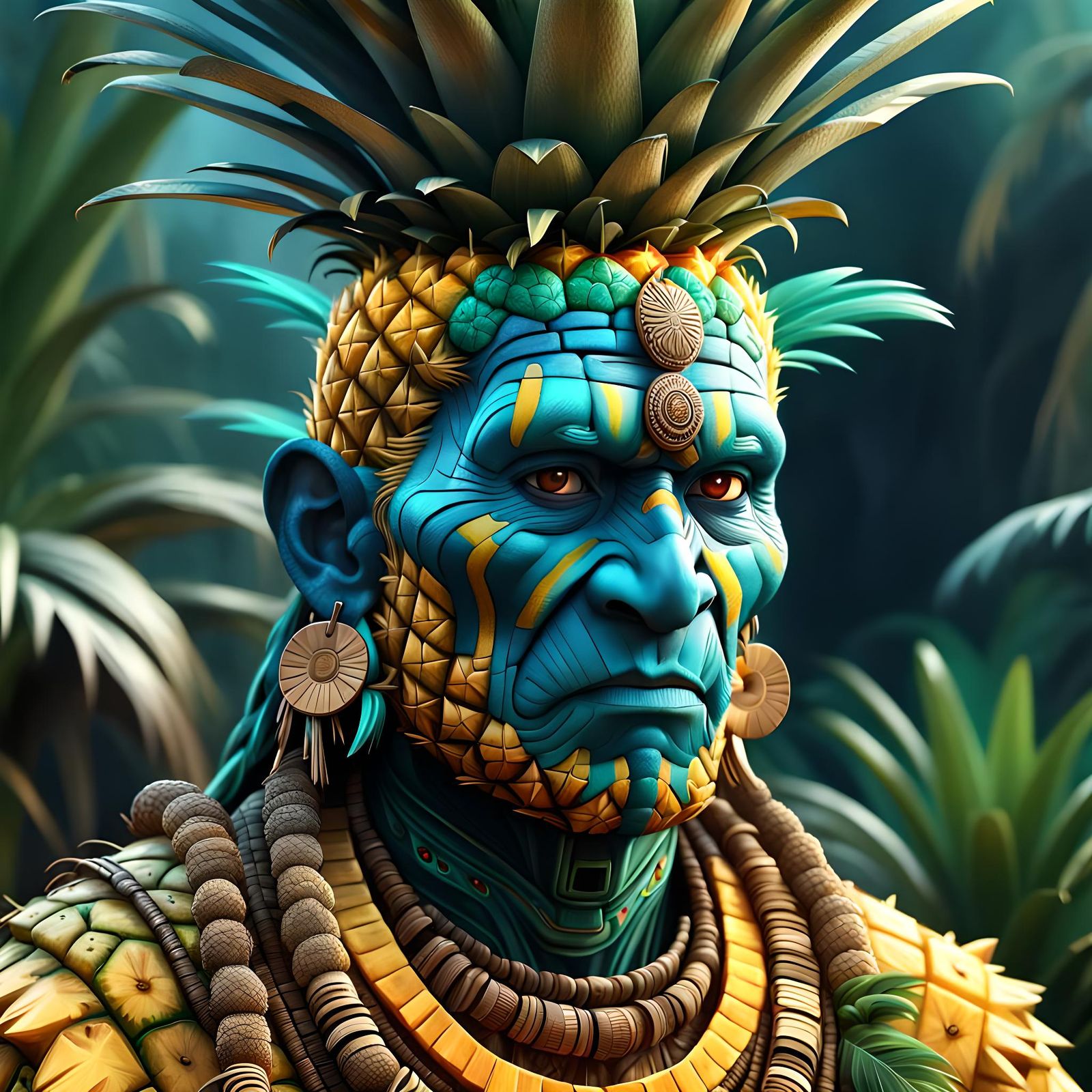 The Shaman of the Pineapple-tribe.