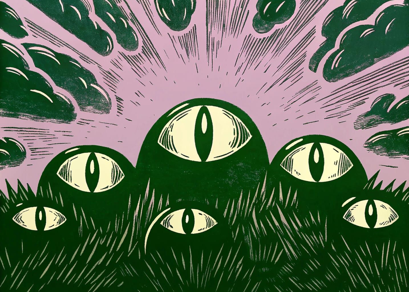 Mesmerizing Blasphemy-Inspired Sea Glass Eyes Exploding With Gas