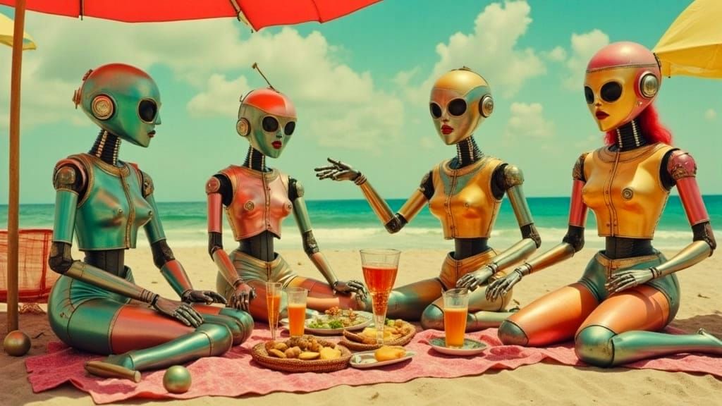 I tell you, this sand gets in every nook and cranny...