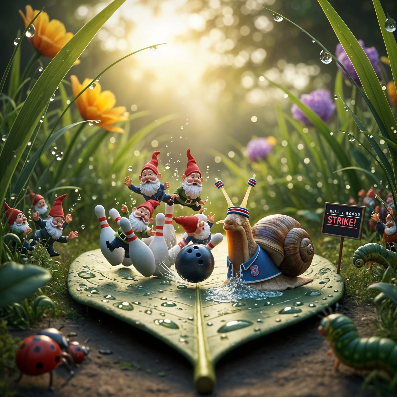 Snail Bowling Strike