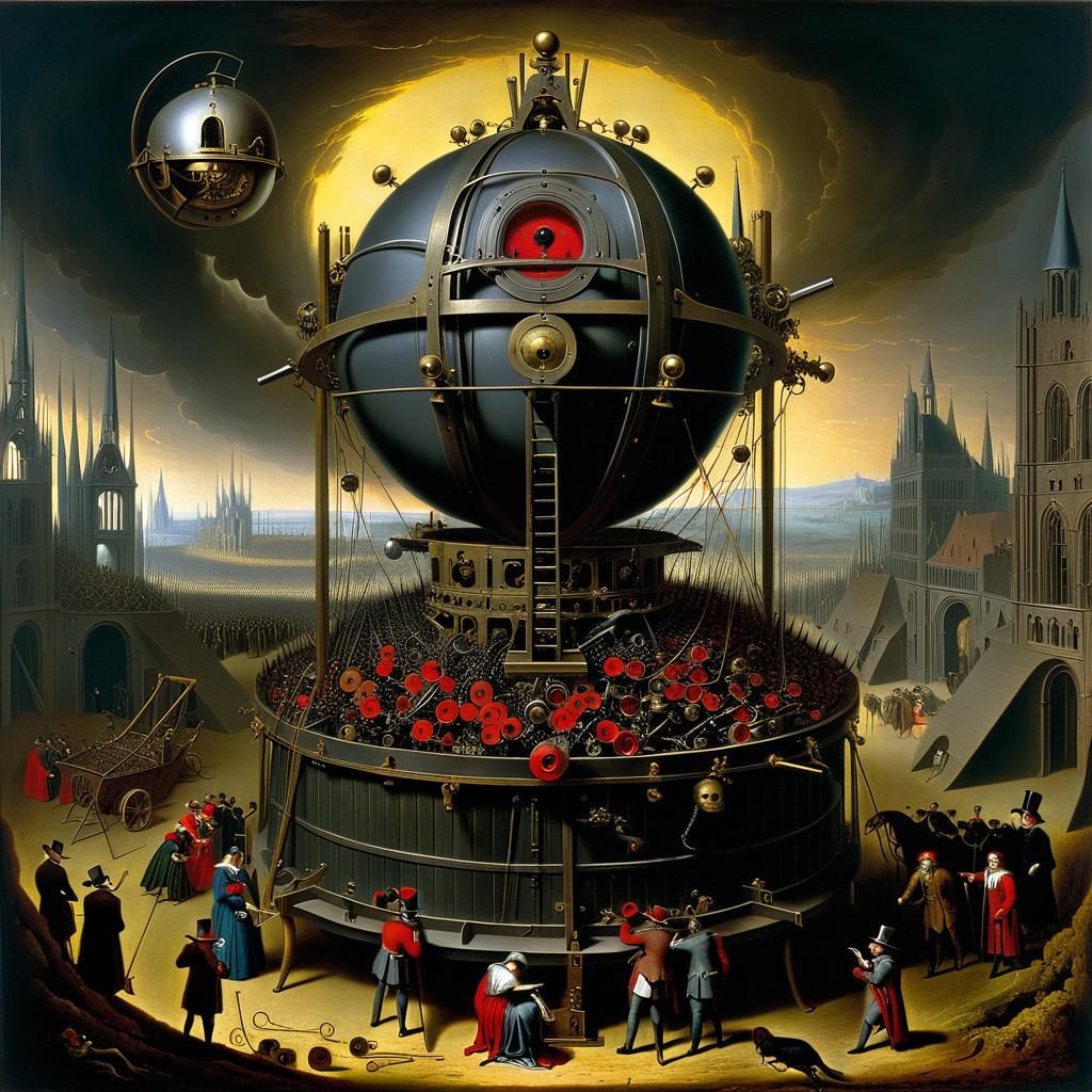 Surreal Horror: Trapped in the Machinery of Death