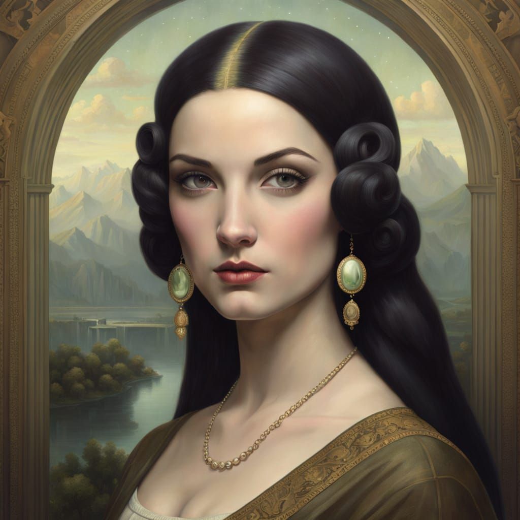 The Enigmatic Woman in Tom Bagshaw's Distinctive Style
