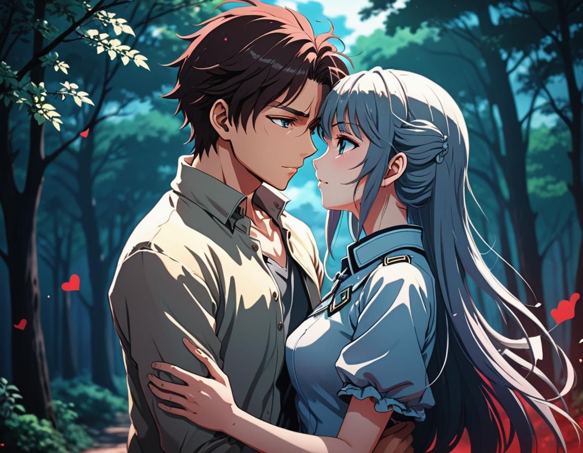 Anime Style Image of True Love