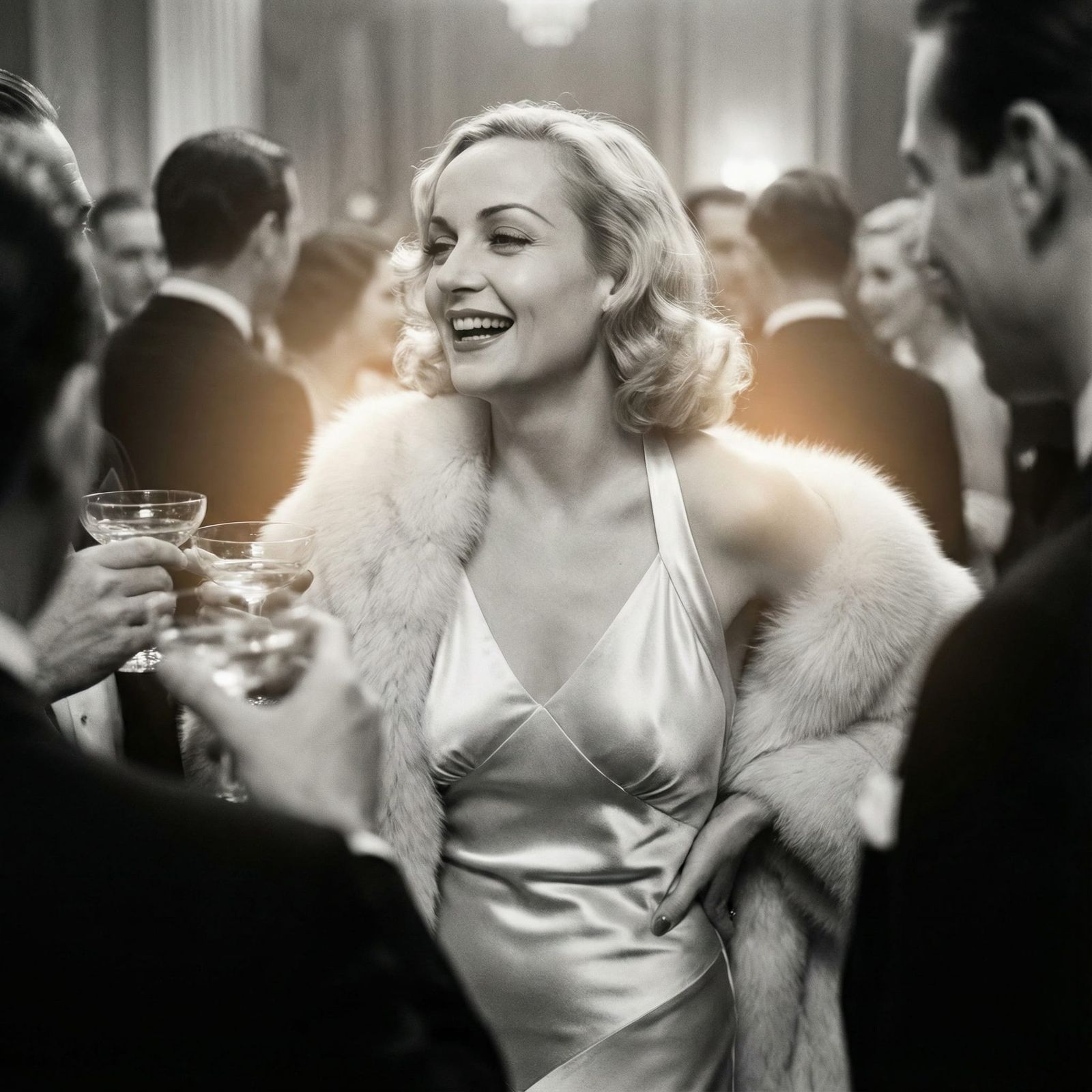 Carole Lombard's Sparkling 1930s Glamour