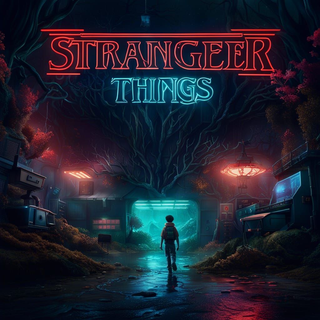 “Stranger Things”— the Upside Down