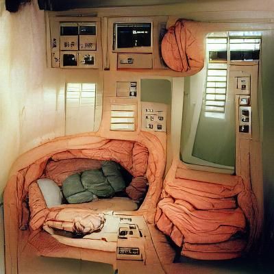 Cozy Sleeper Pod Room from Alien