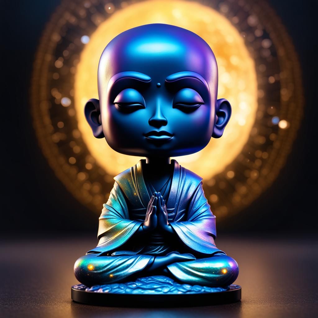 Zen Monk Funko Pop with Astral Light