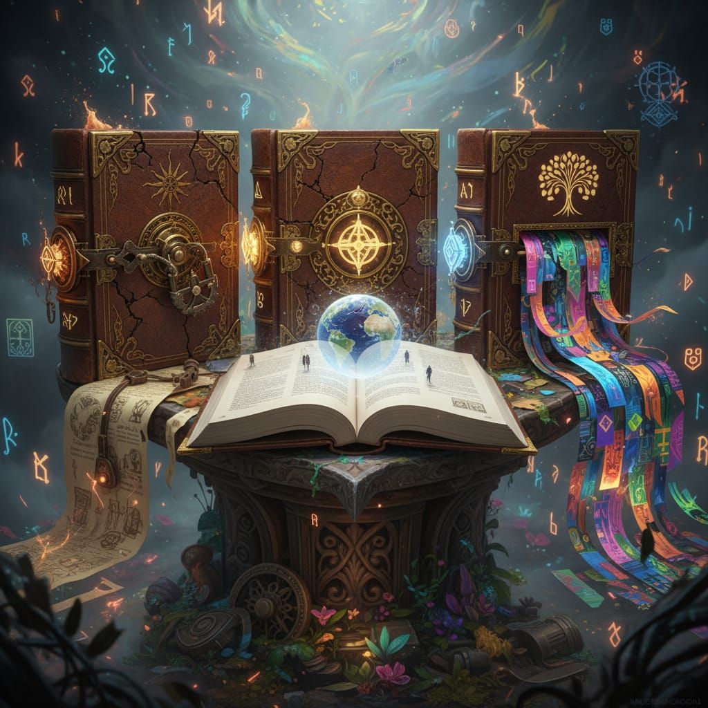 Mystical Realism: Books of Past, Present, Future