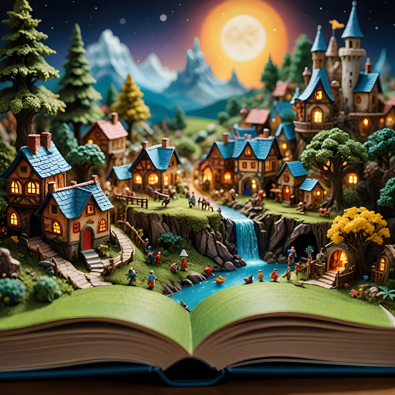 Magical Storybook Reveals Miniature World Coming to Life