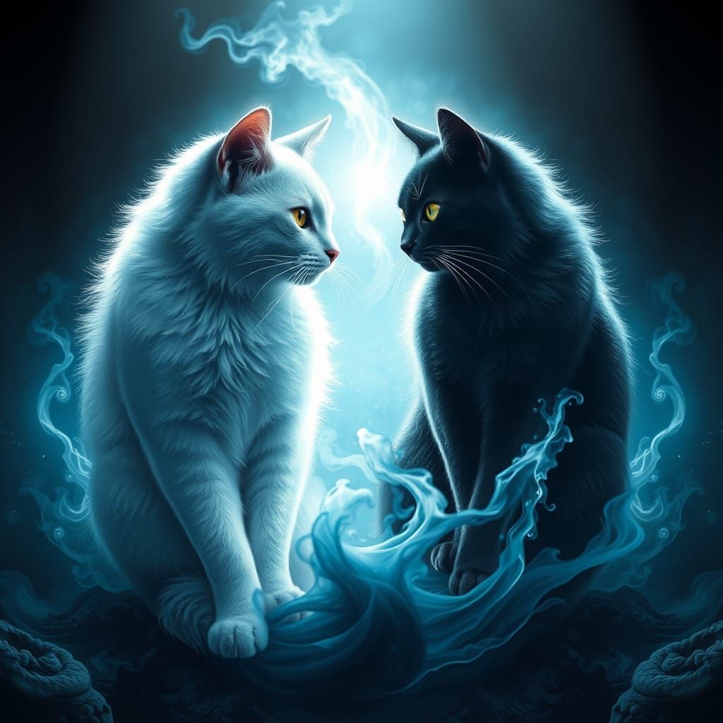 Epic Cinematic Yin Yang Symbol