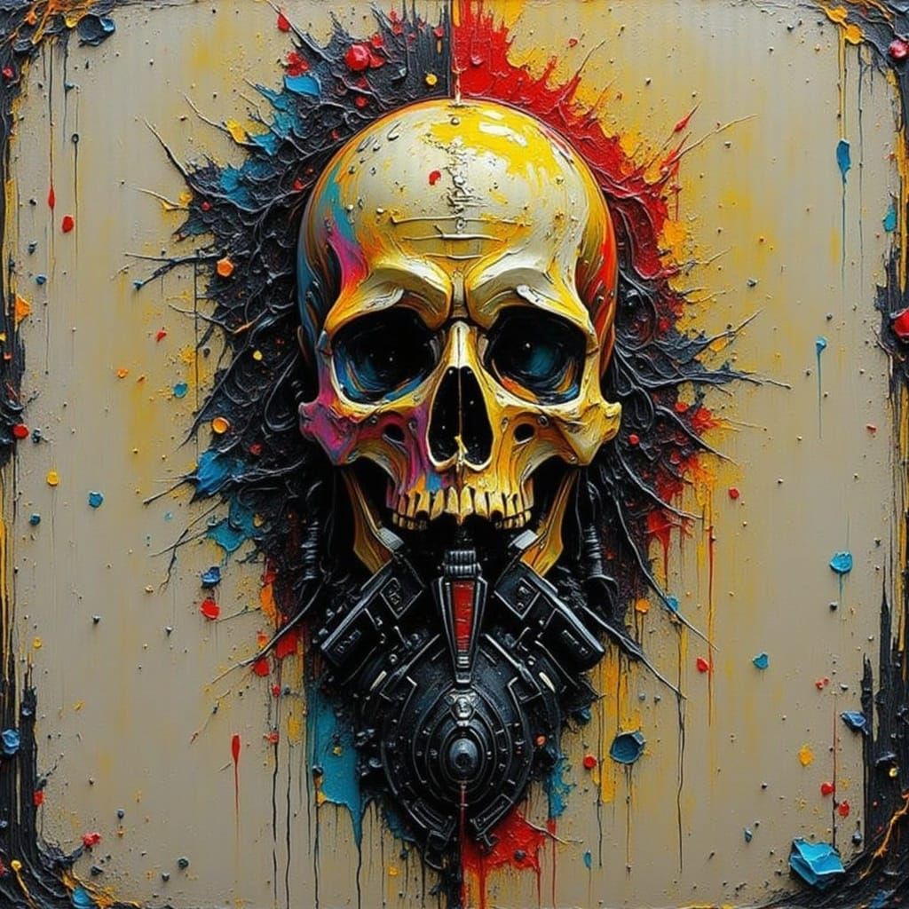 Ethereal Cloud Cityscape in Cyberpunk Style