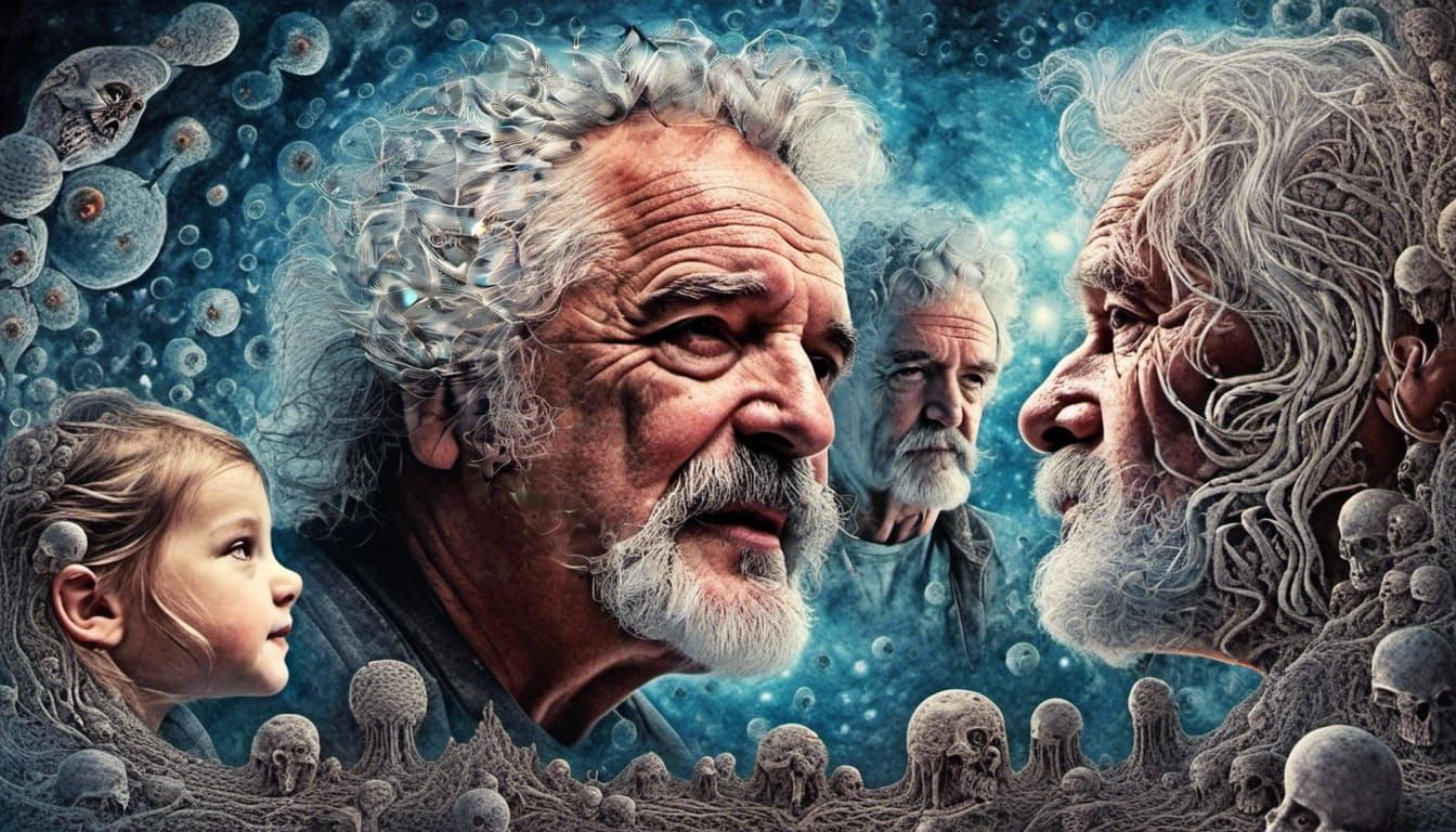 Mirror Labyrinth Reflection in Fantasycore Style