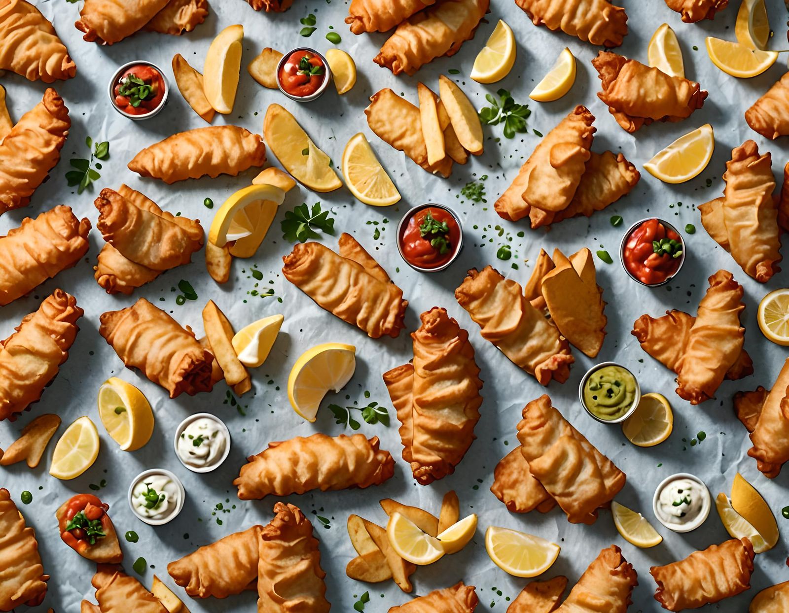 Classic British Fish and Chips