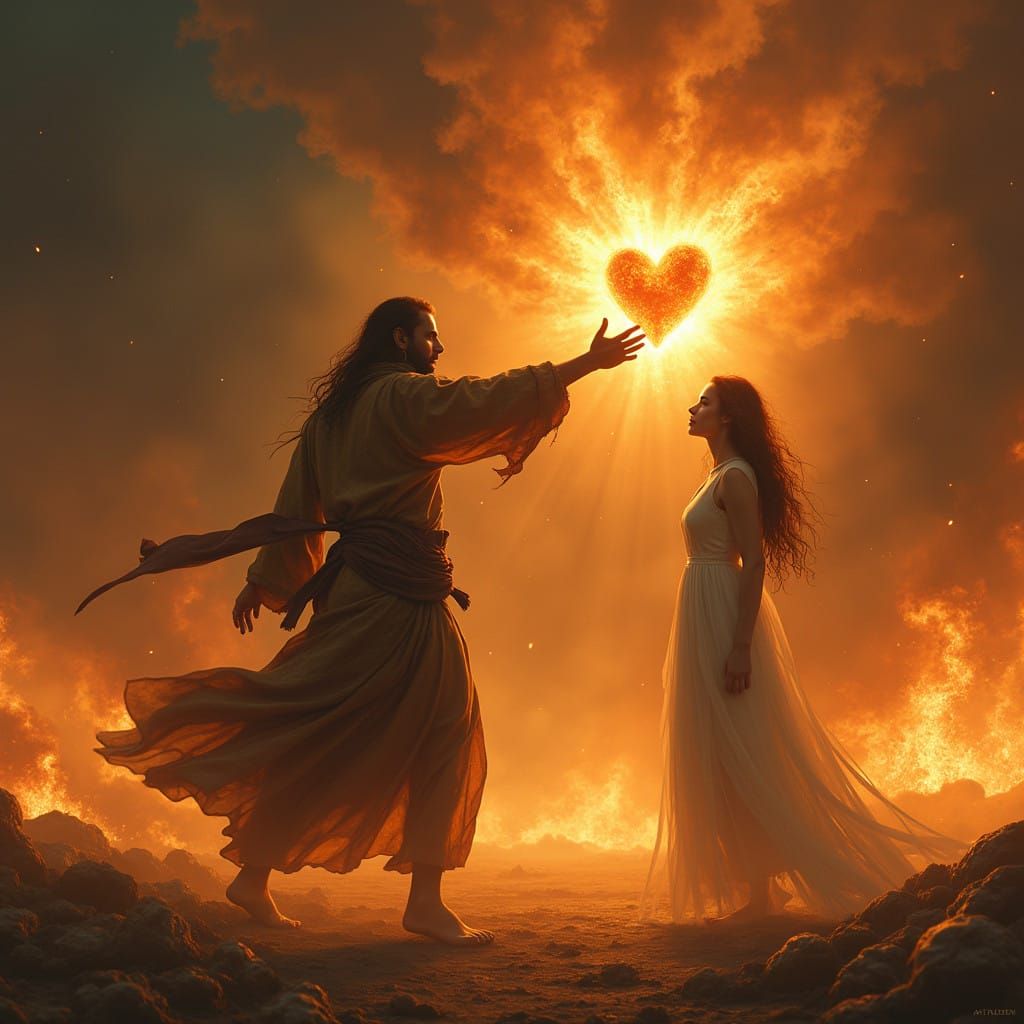 Yearning for Serenity Amidst Turmoil