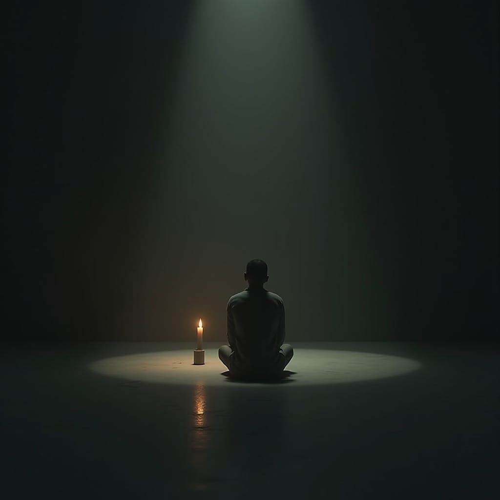 Surreal Futuristic Room in Muted Palette