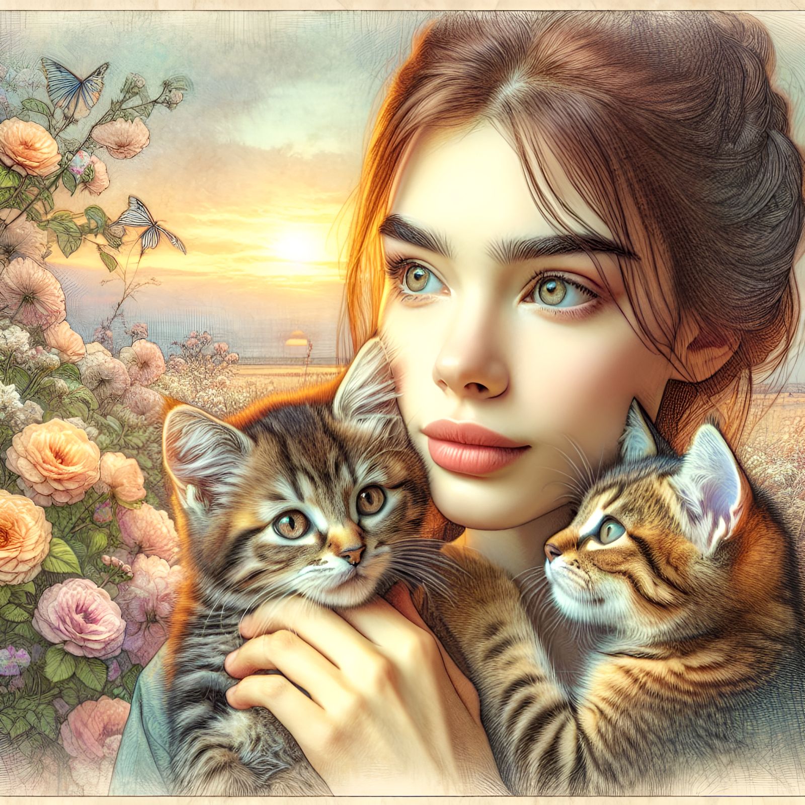 In the presence of a vibrant and expressive woman, exuding a...