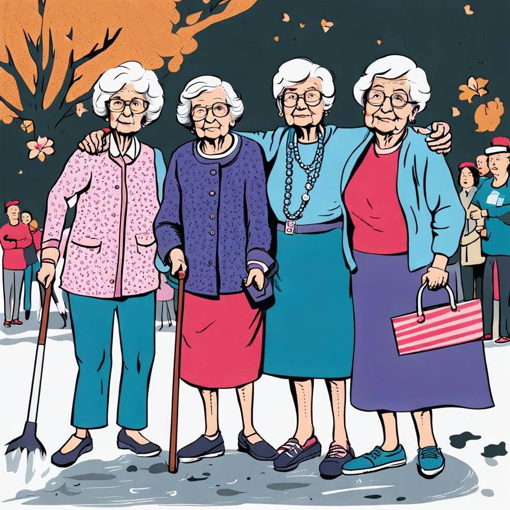 Bad Grandma Stands Up for Women's Rights