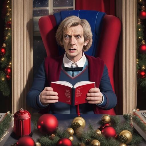 Dr. Who Christmas Scene: AI Interpretation