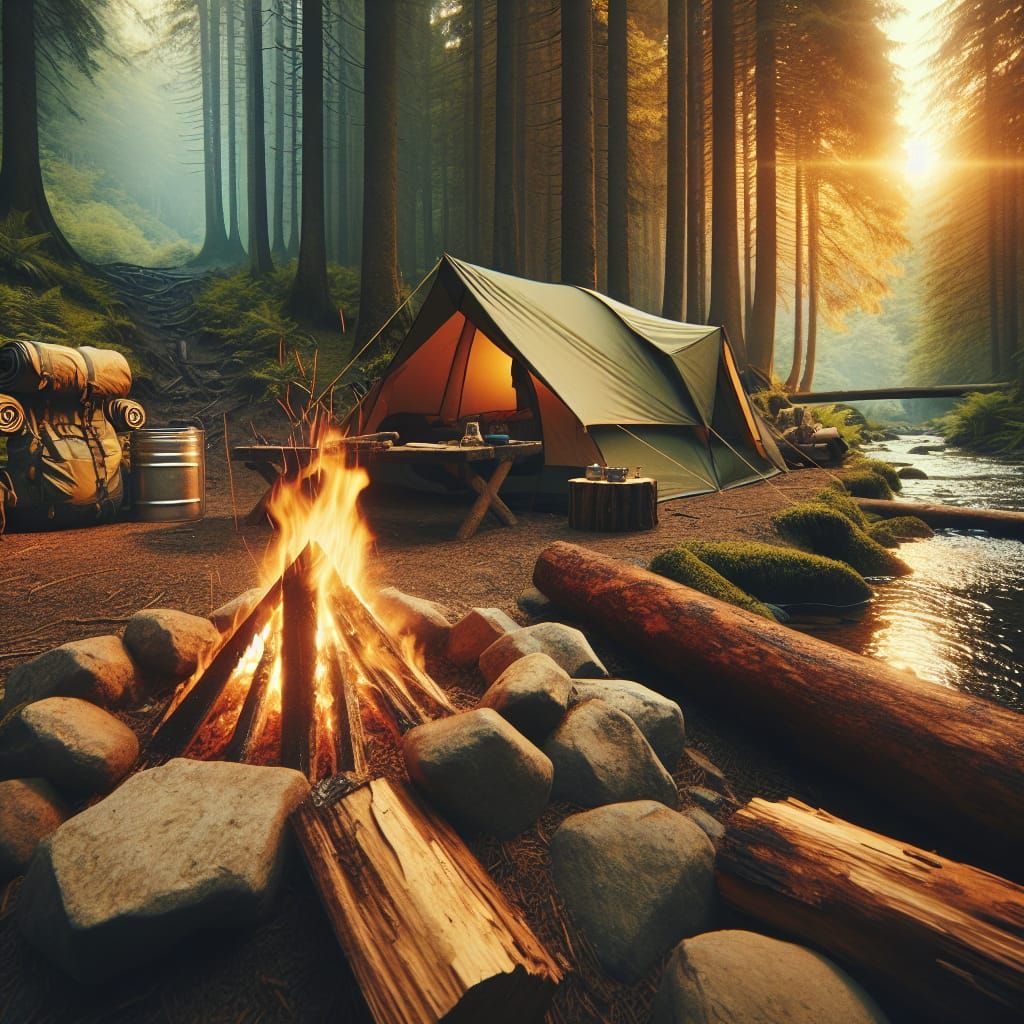 Immersive Camping Experience.