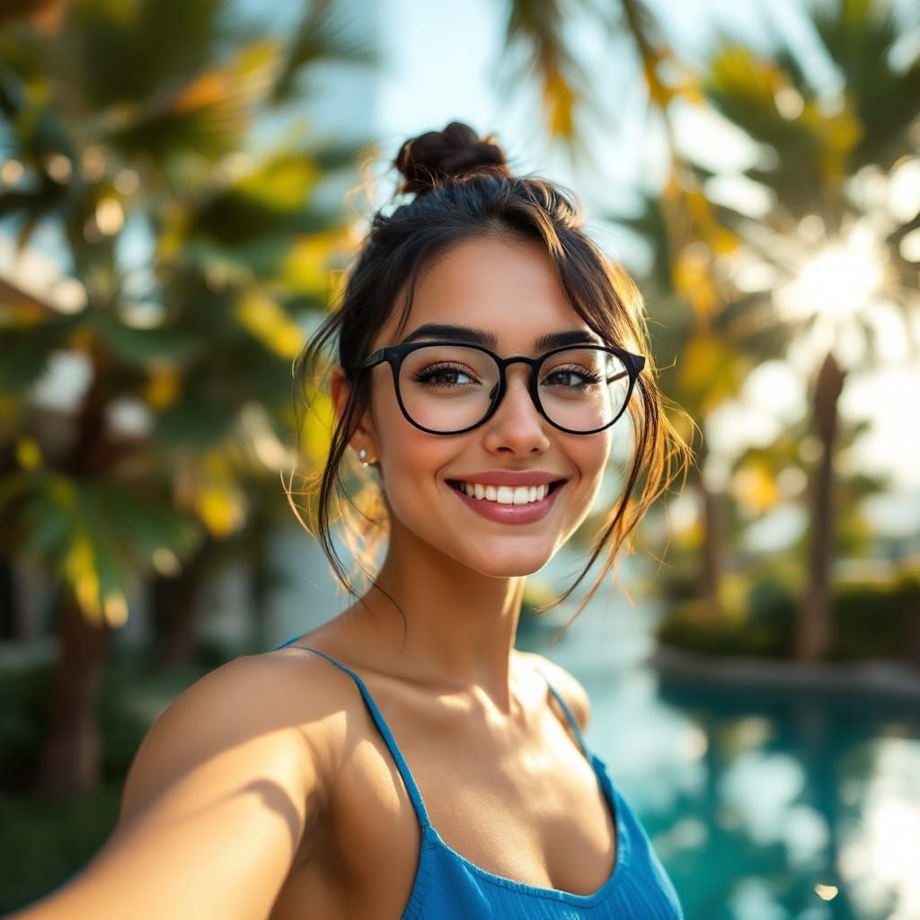 Effortless Summer Chic in Tropical Paradise