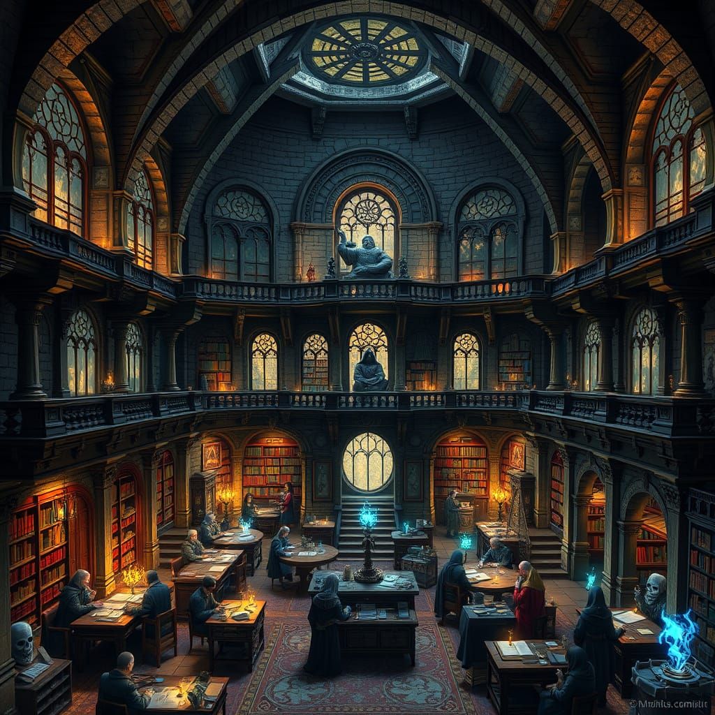 Cheydinhal Mages Guild Hall in Scholarly Style
