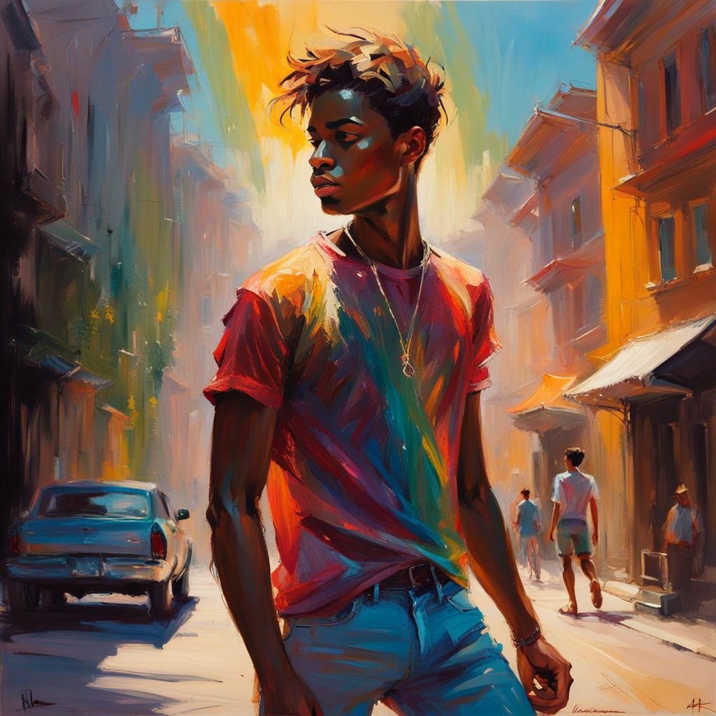 Beautiful Black Guy 231228A