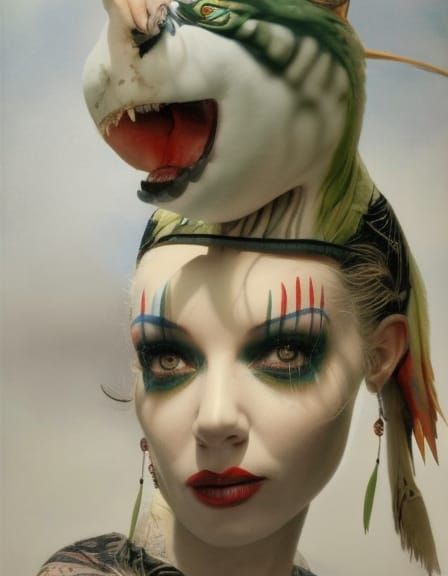 Surreal Scene Inspired by Hess and Morskoi