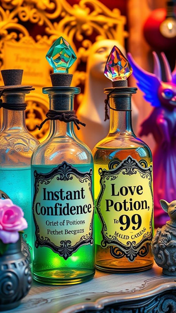 Potions with Funny Labels