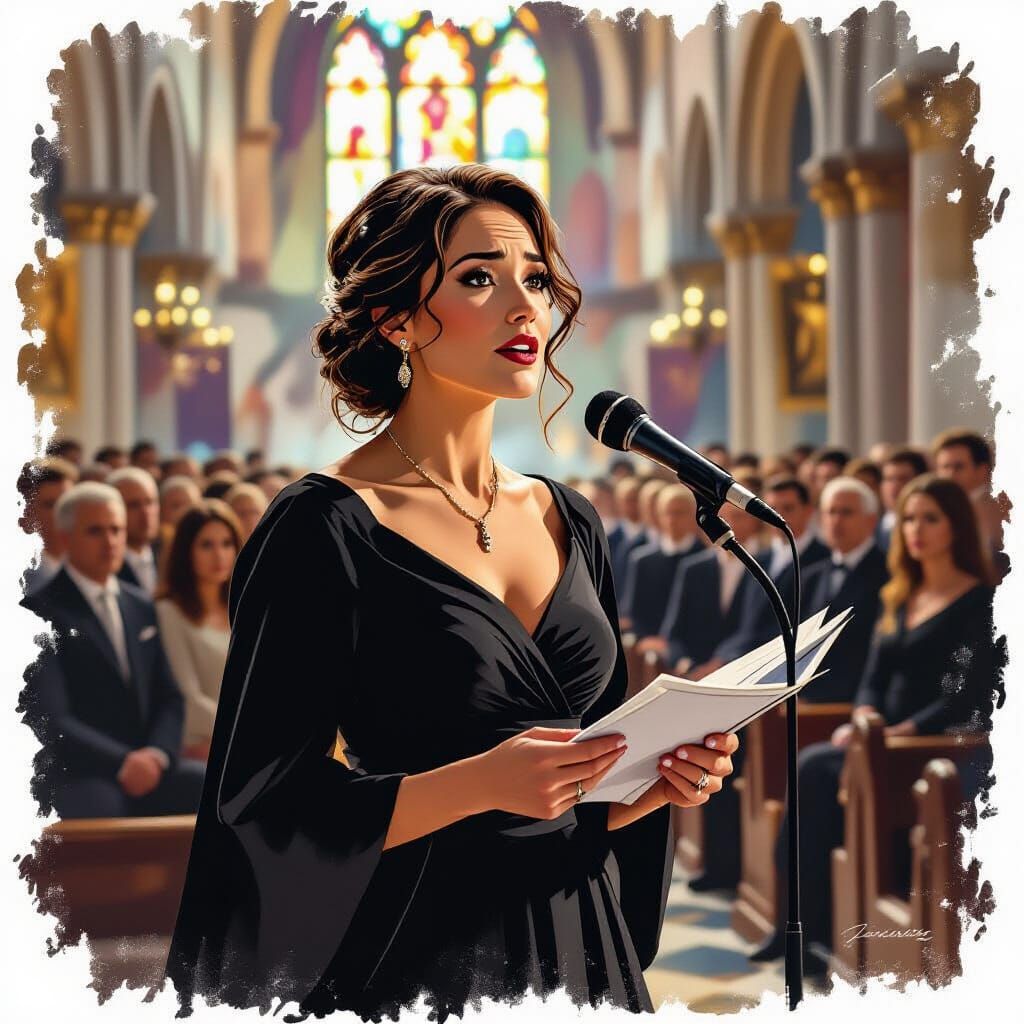 Senator Orates Delivers Eulogy in Baroque Style