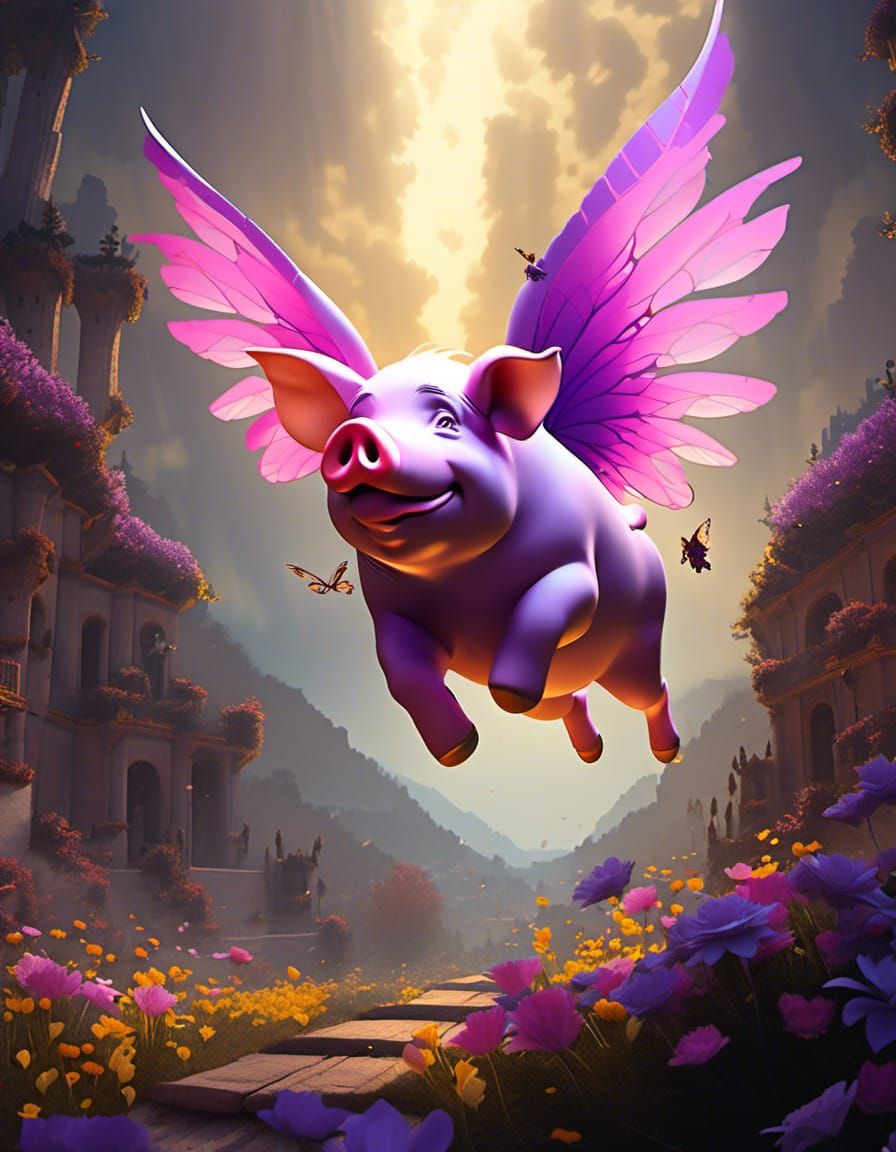 When pigs fly