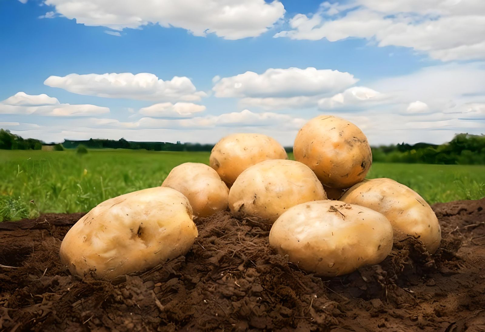 AI Generated Image of a Potato