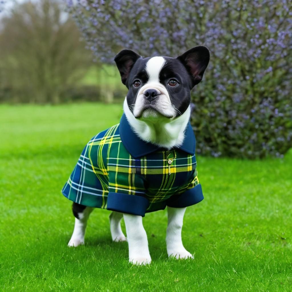 Scotsman in Traditional Tartan Kilt