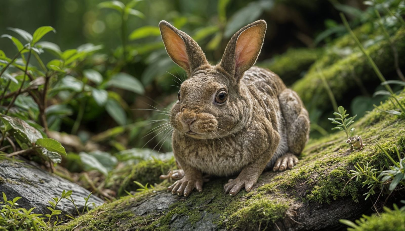 Frog-Rabbit Hybrid Animal: Professional Photography