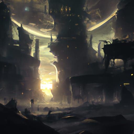 Epic Cinematic Digital Matte Painting