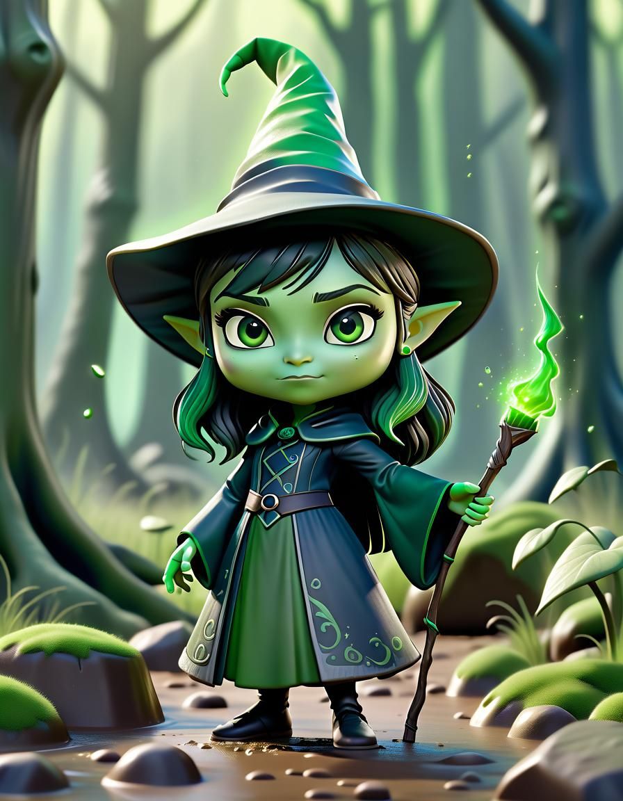 Chibi Elphaba Thropp