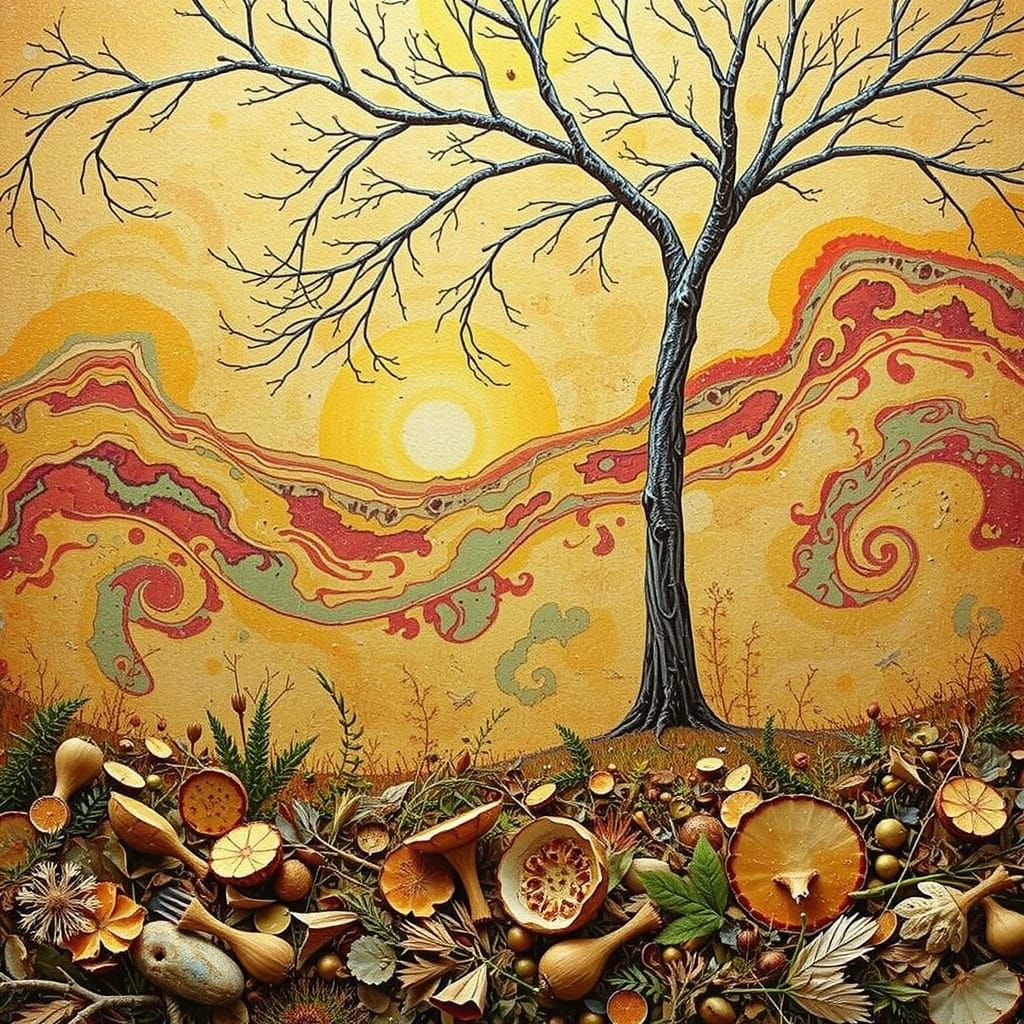 Surreal Hyperrealistic Portrait in Photorealistic Style