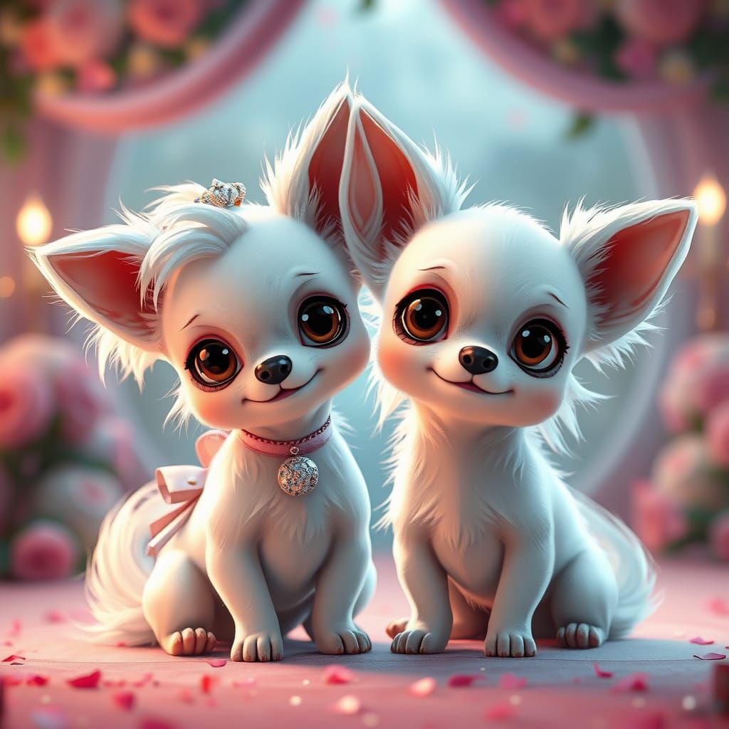 Cupid's Big Day: A Puppy Love Wedding
