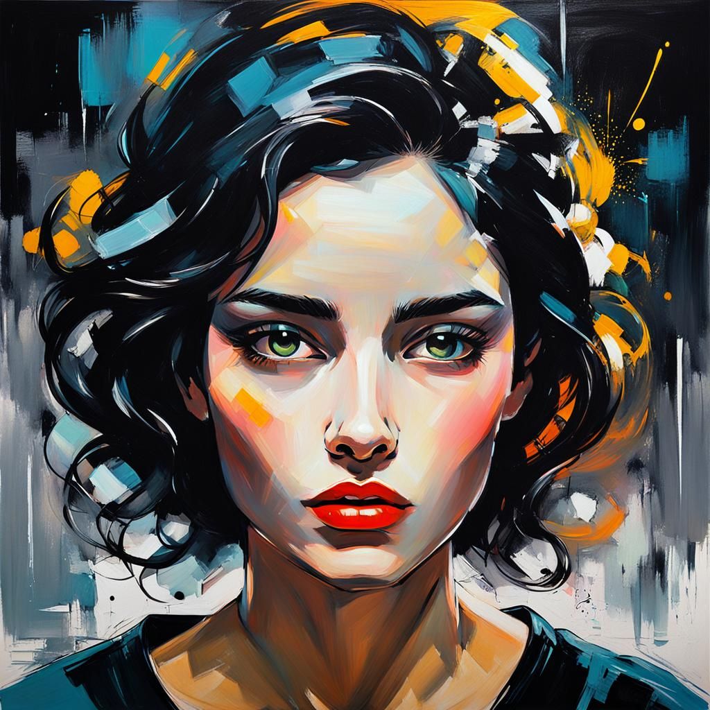 ZAYLA---------"Comic Noir Expressionism "