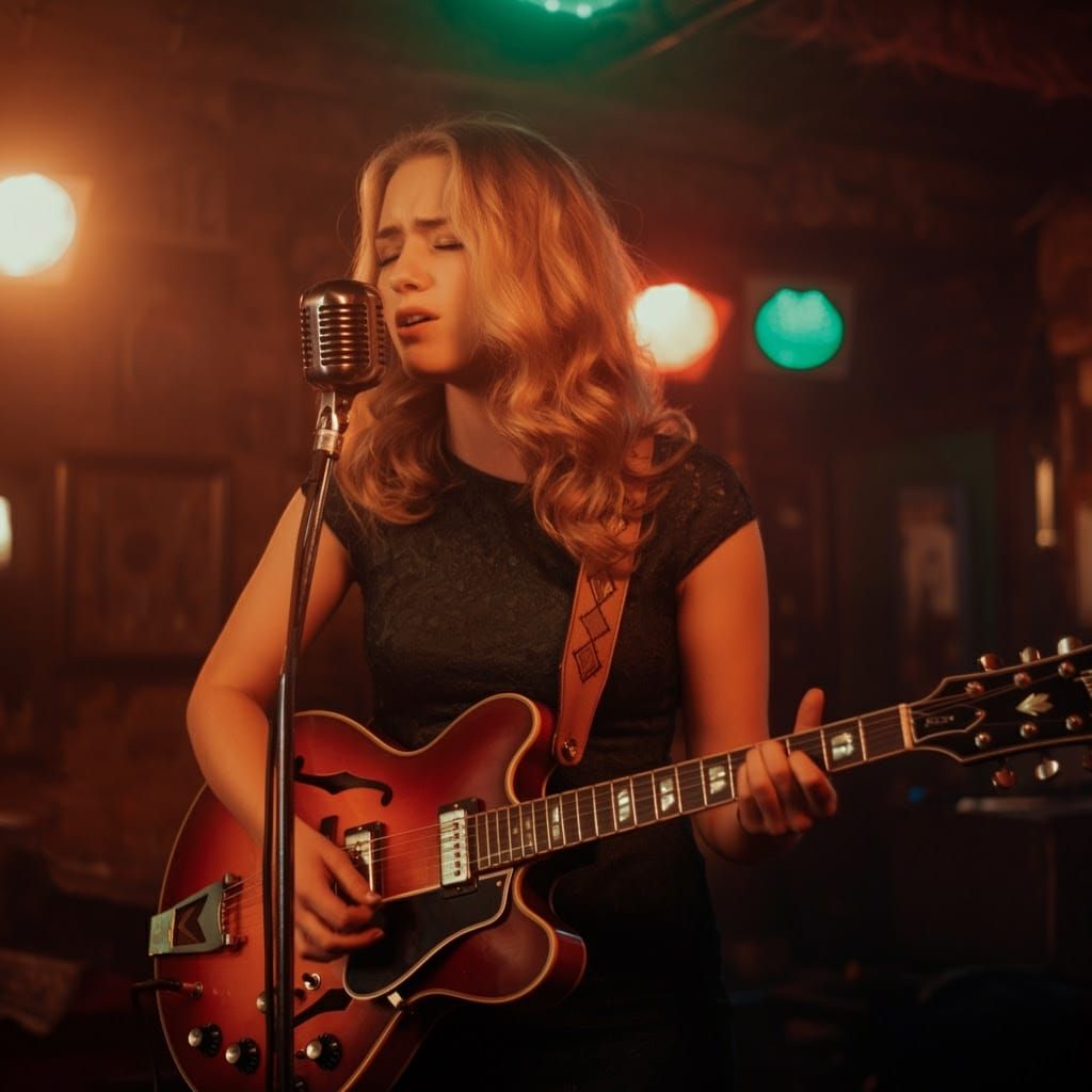 Moody Film Noir Star Performs with Passion and Conviction