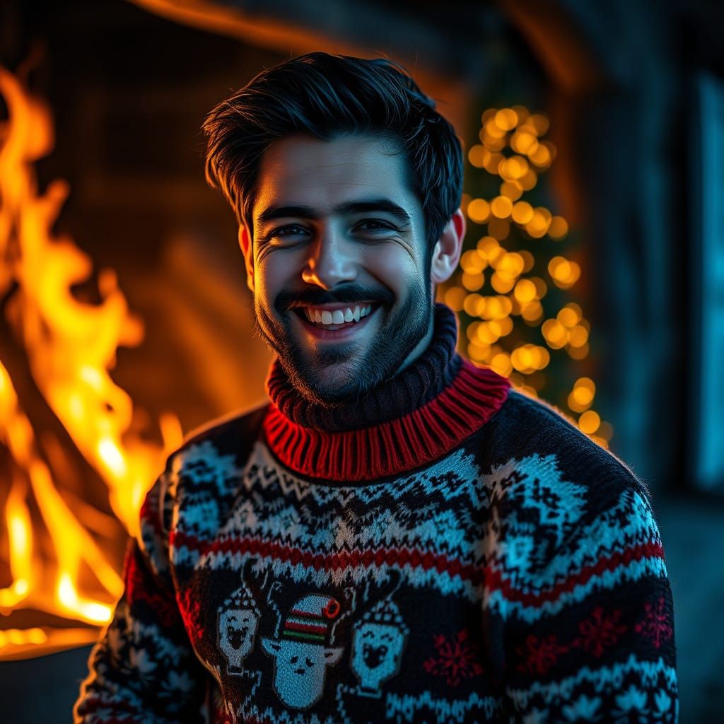 Christmas by the Cozy Fire