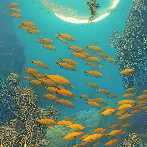 Alien Ocean Life: Fantastic Creatures in a Vibrant Ecosystem