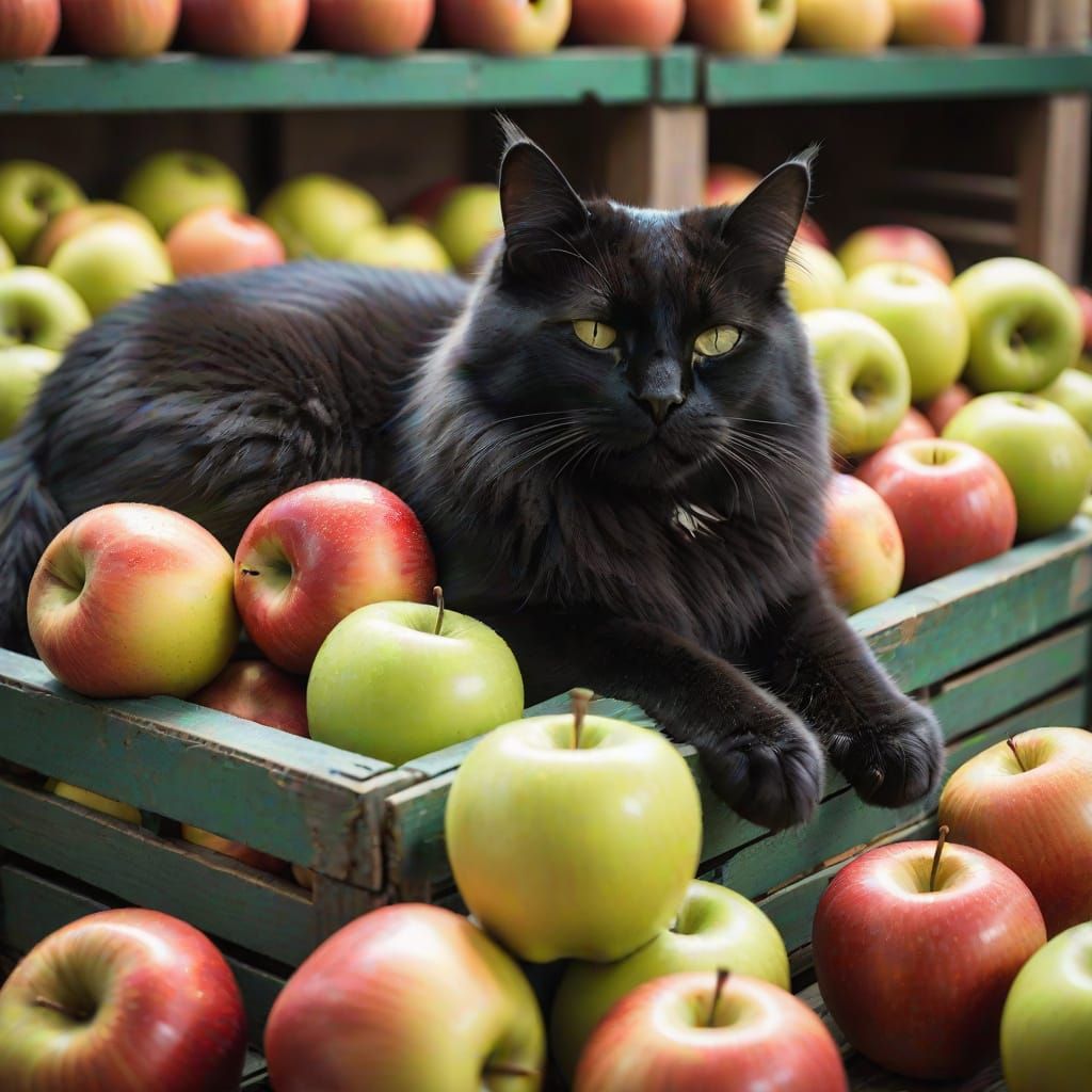 Feline Serenity in a Bodega