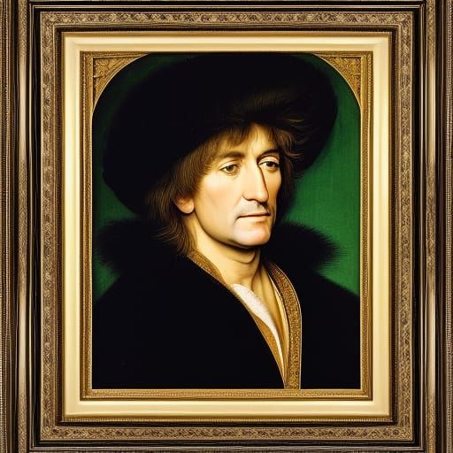 Renaissance Portrait in the Style of Dürer